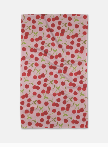 Cheery Cherries Tea Towel