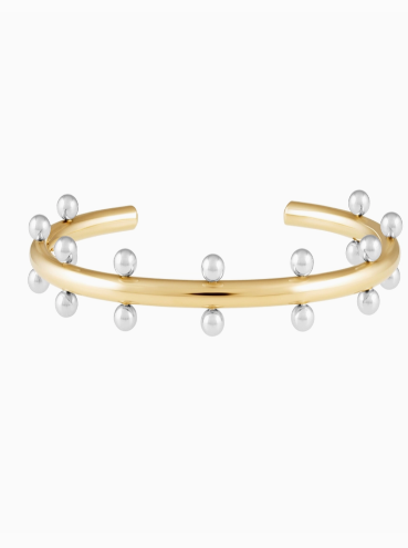 Studded Two Toned Cuff
