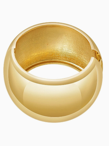 Gold Statement Bangle