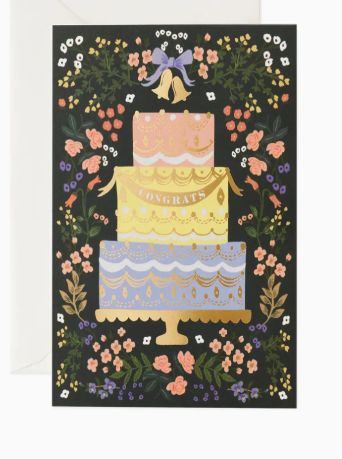 Wooded Wedding Card