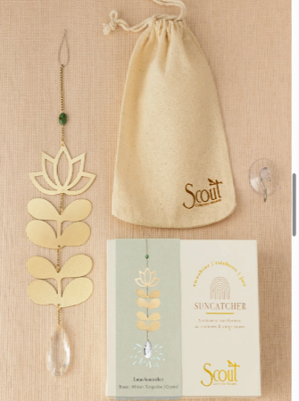 Scout Lotus Suncatcher