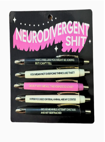 Neurodivergent Pen Set