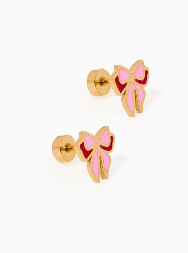 Collins Bow Stud – Rhinestones and Roses