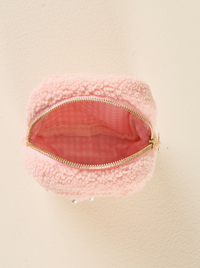 Blush Pearl Teddy Pouch