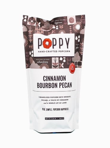 Cinnamon Bourbon Pecan Popcorn
