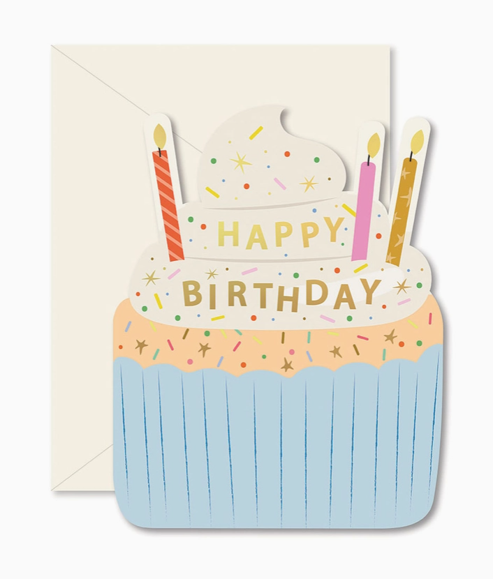 Birthday Cupcake Card