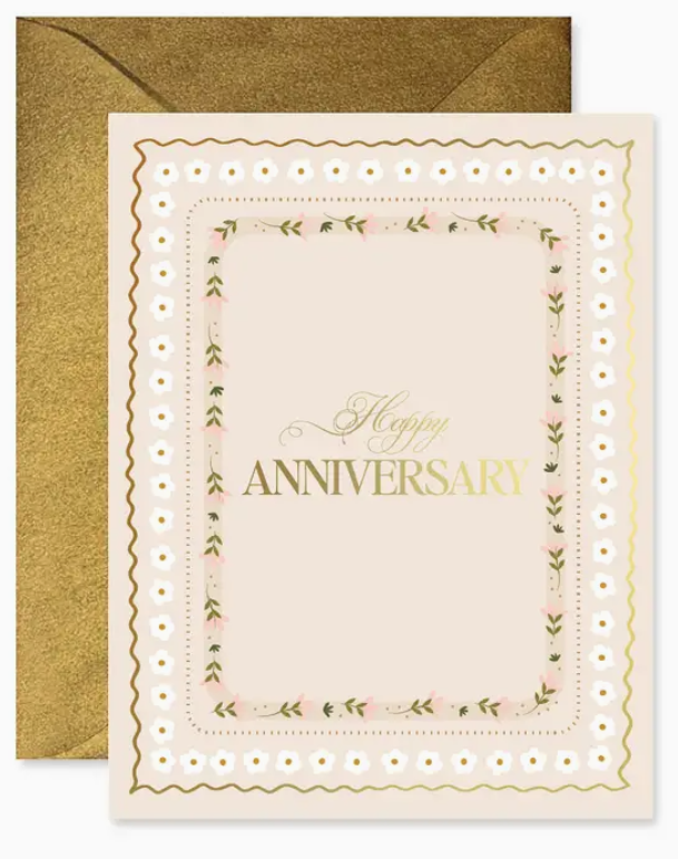 Blush Anniversary Card
