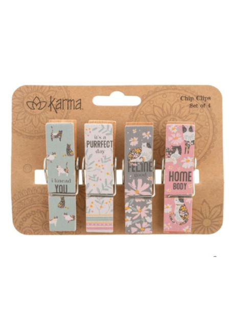 Cat Chip Clips