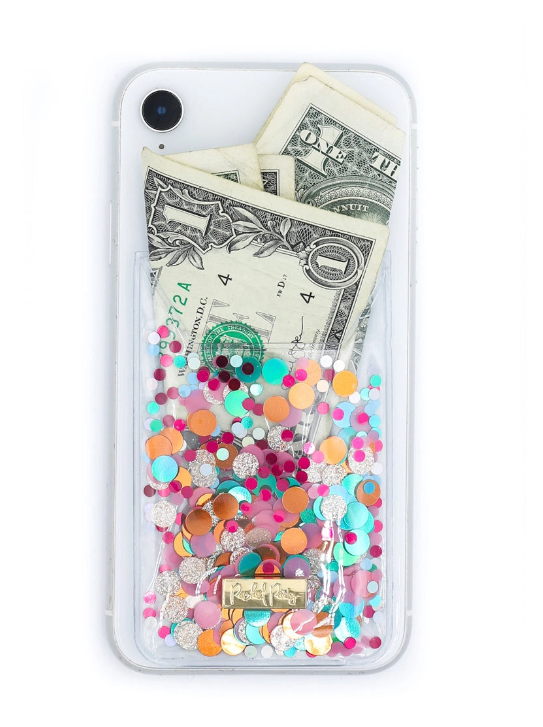 Sparkle Confetti Phone Pouch