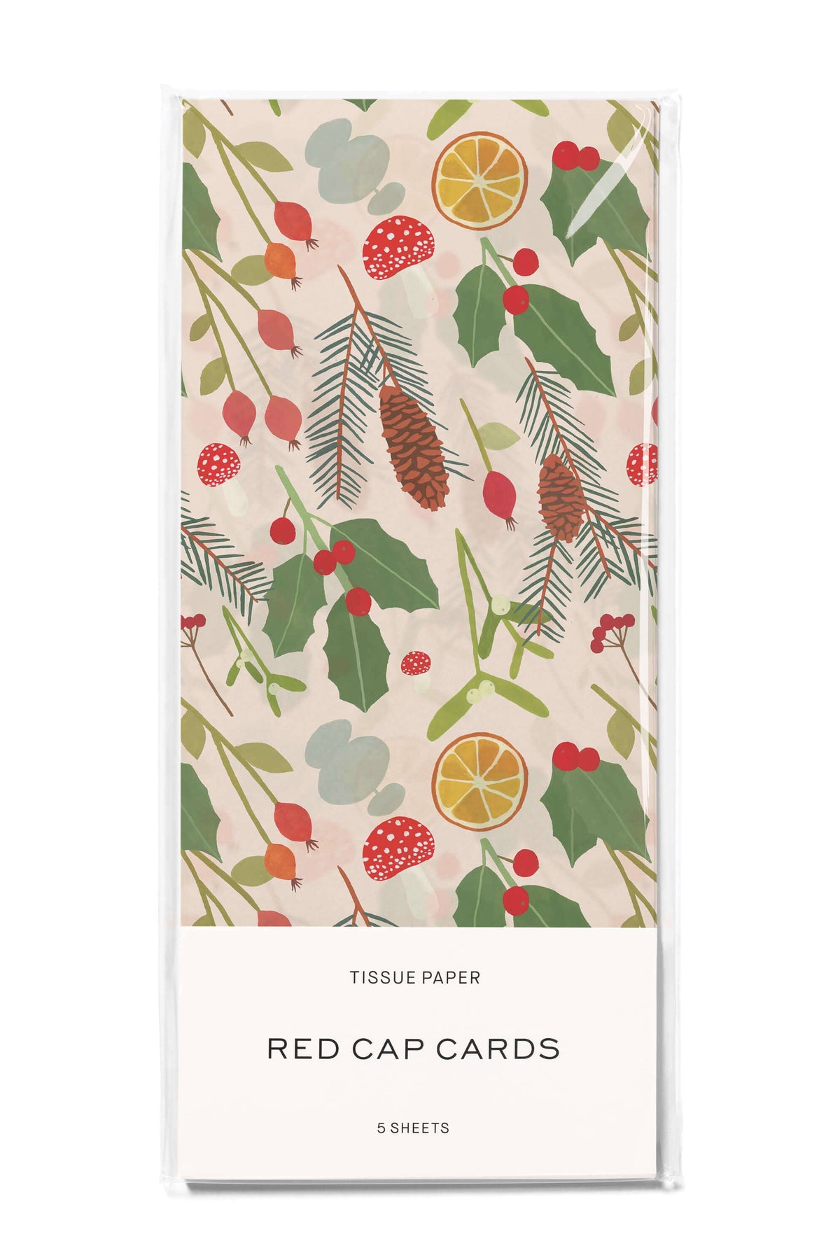 Holiday Greens tissue paper