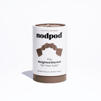 Nodpod Mocha Weighted Sleep Mask