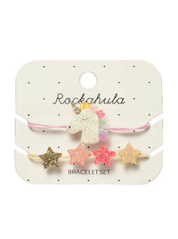Rainbow Unicorn Bracelet Set