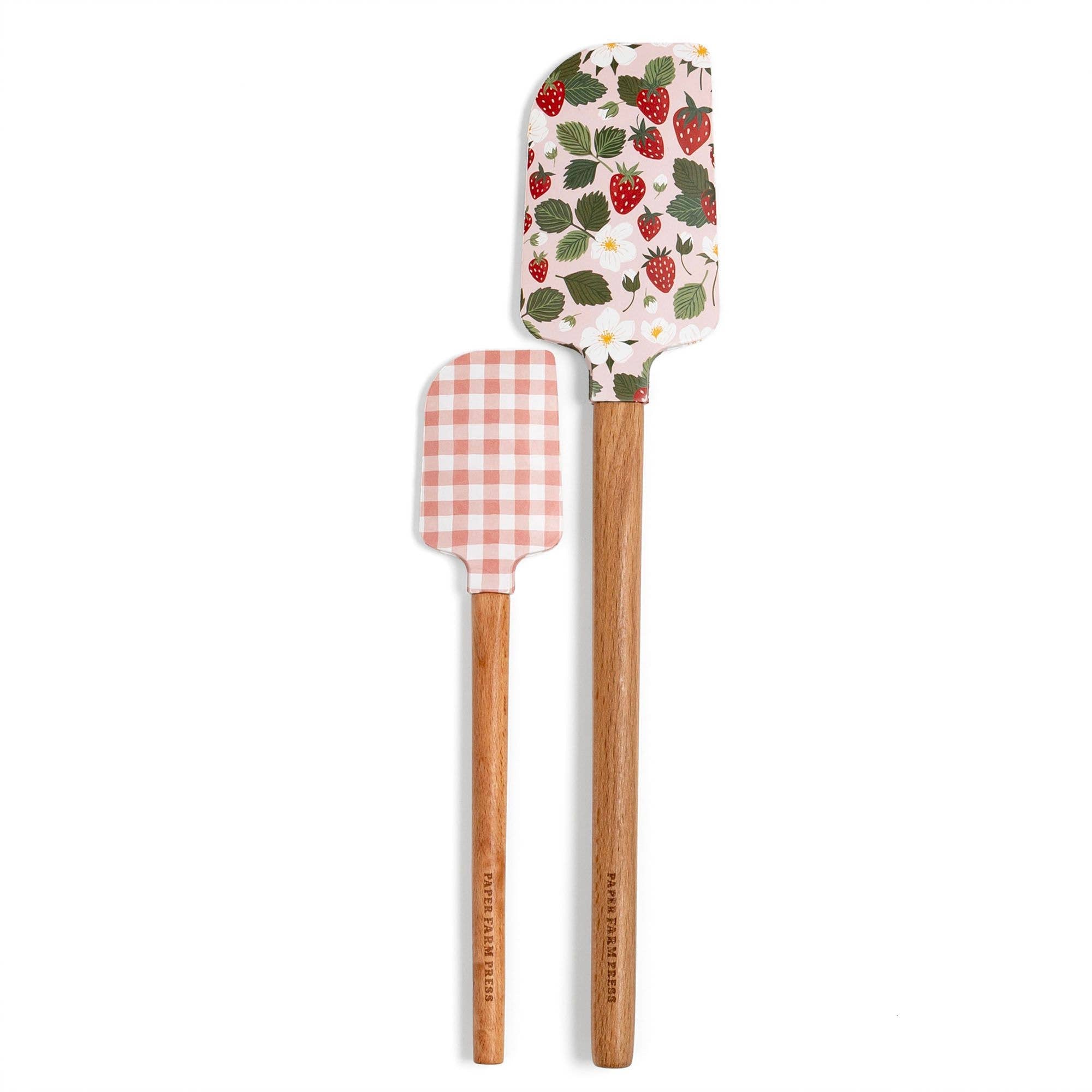 Strawberry Patch Silicone Kitchen Spatulas