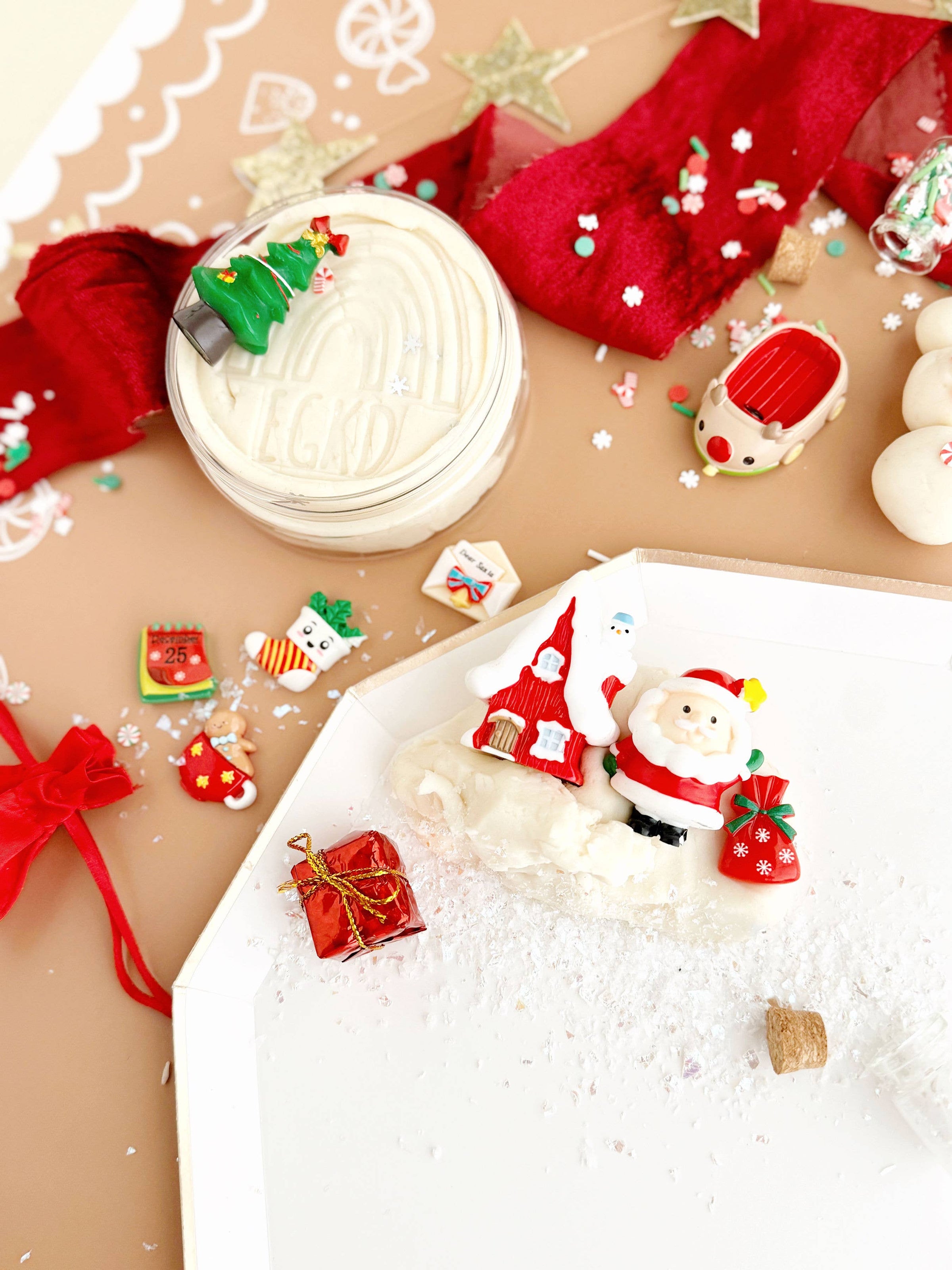 Santa's Cottage Dough Play Kit