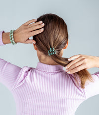 Spiraling Coil Hair Ties