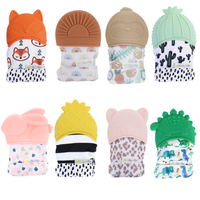 Bow Teething Mitt