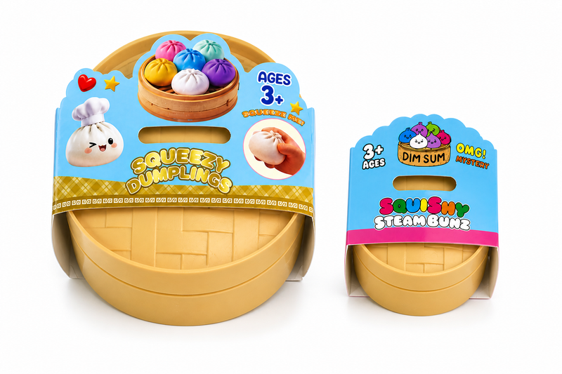 Mini Squishy Steam Bunz – Mystery Mini Dumplings (2 1/4