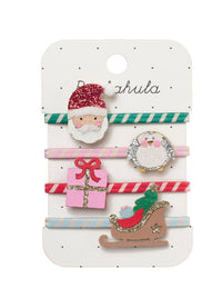 Merry Santa Hair Ponies
