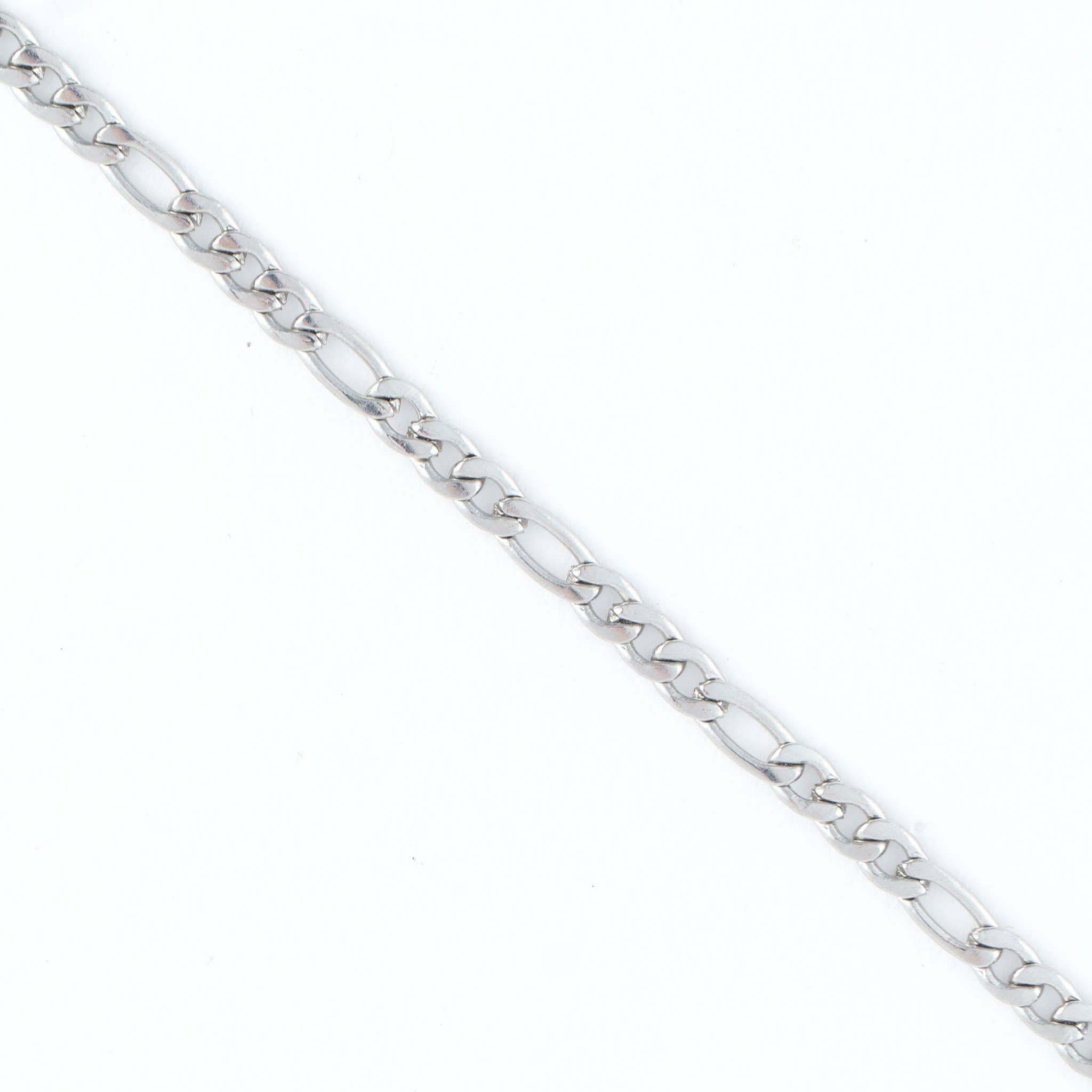 Waterproof 16" Figaro Chain Necklace