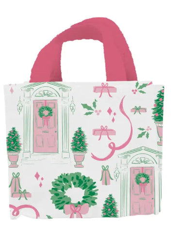Petite Pink Christmas Tote