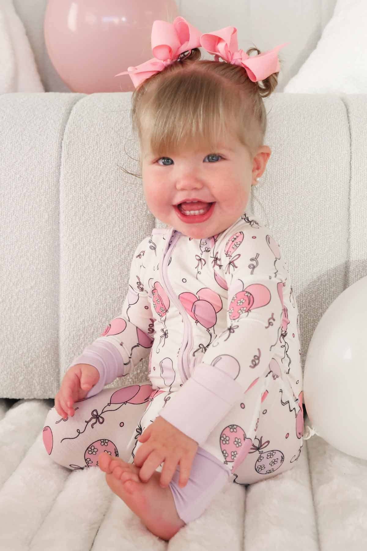 Pink Party Time Romper