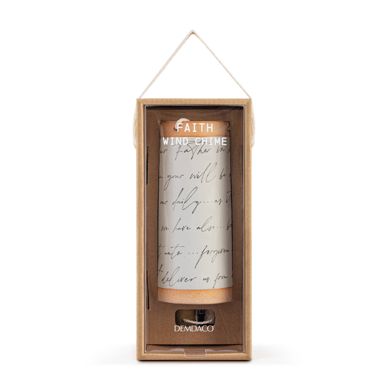 Inspired Wind Chime Faith