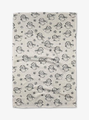 Vintage Santa Tea Towel