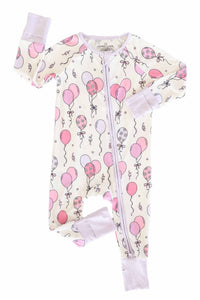 Pink Party Time Romper
