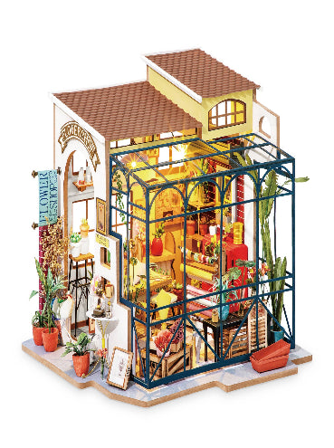 Miniature House Kit: Flower Shop
