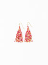 Cassie Mini Confetti Fringe Earrings