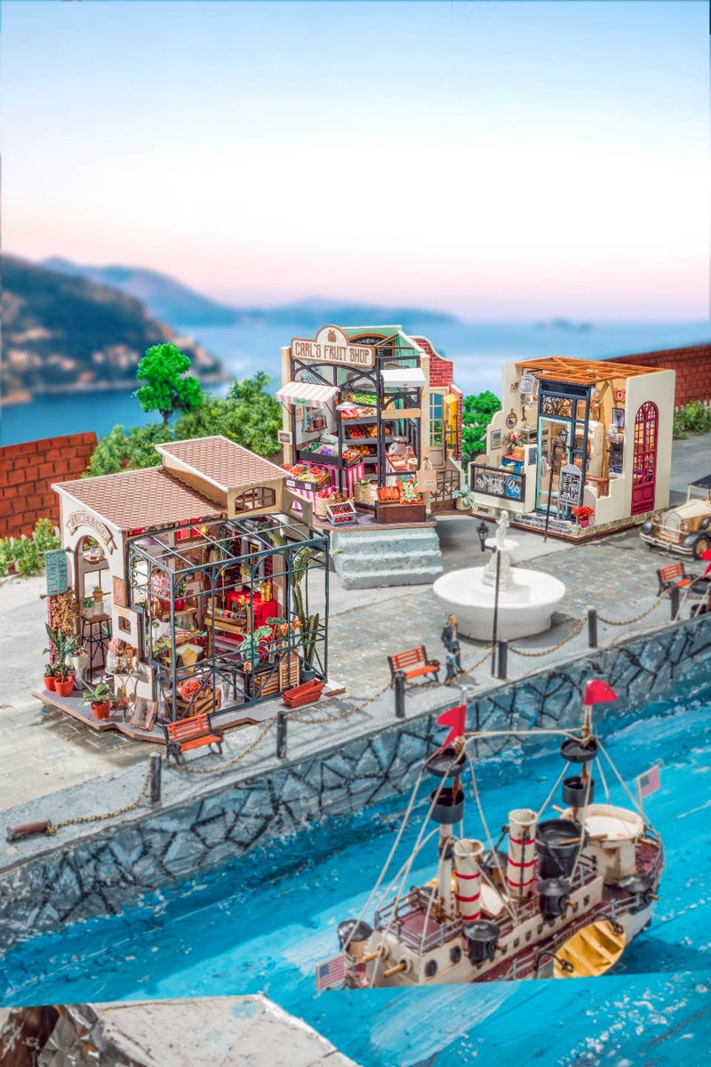 Miniature House Kit: Flower Shop