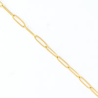 Waterproof 18" Paperclip Chain Necklace
