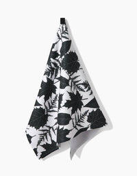 Spooky Leaves Tea Towel