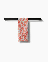 Many Mushrooms Tea Towel