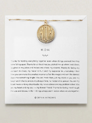 Mom Coin Necklace