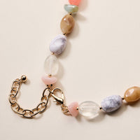 Organic Resin Bead Necklaces