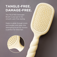 Thick Hair Detangler Brush - Tan
