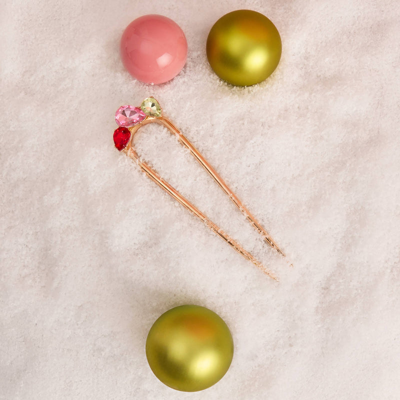 Gemstone French Hair Pin