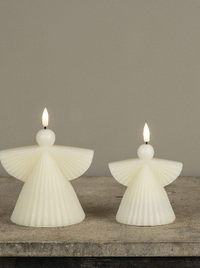 4.25" CREAM ANGEL CANDLE