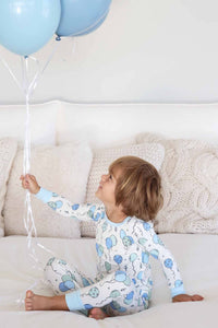 Blue Party Time Pajama