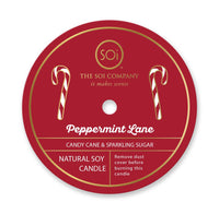 Peppermint Icon Candle - 12oz
