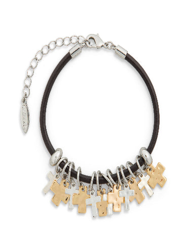 Cross Charm Bracelet