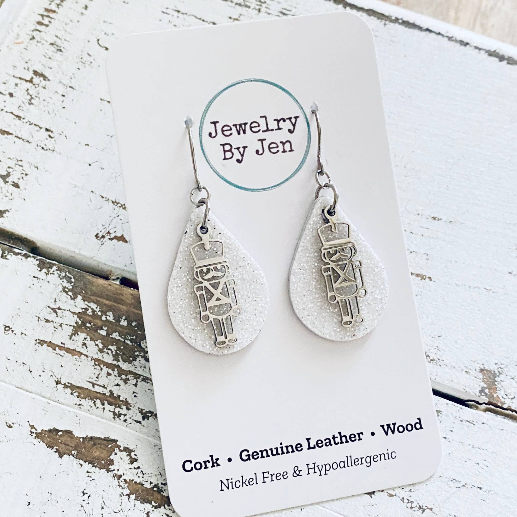 Nutcracker Teardrop Earrings
