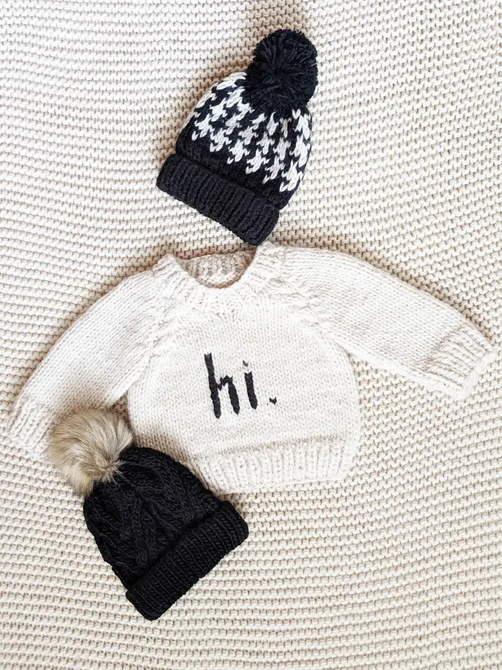 Hi Baby Knit Sweater