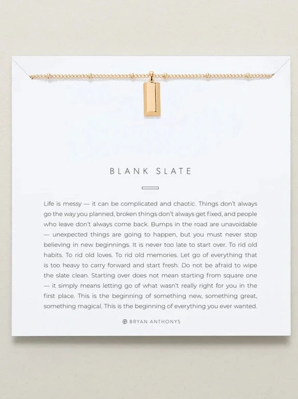 Clean Slate Necklace