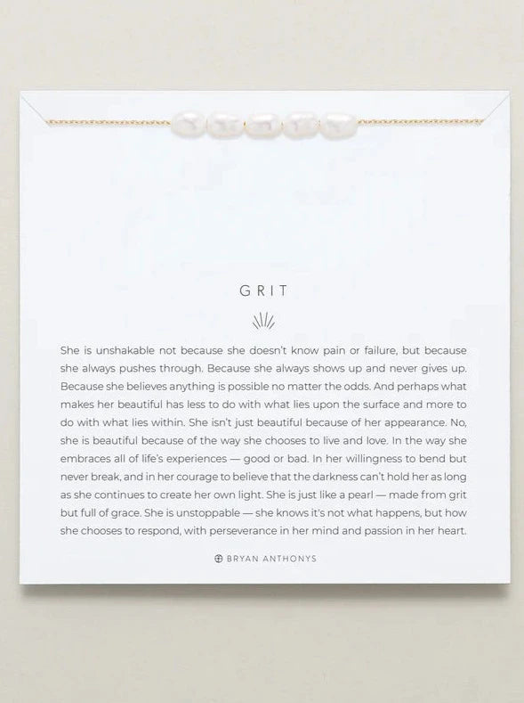 Pearl Grit Necklace