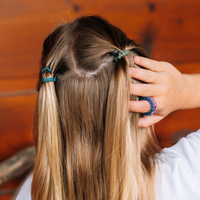 Sweater Swatches Tiny Hair Ties