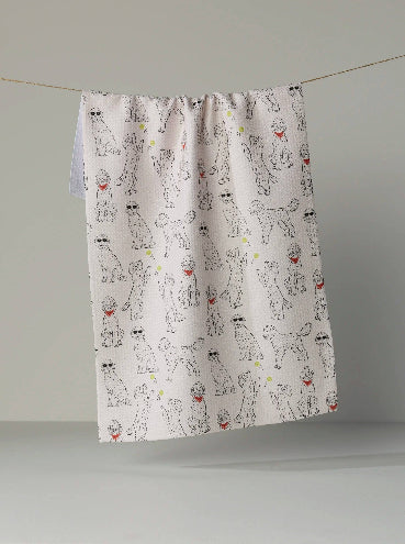 Doodle Daze Tea Towel