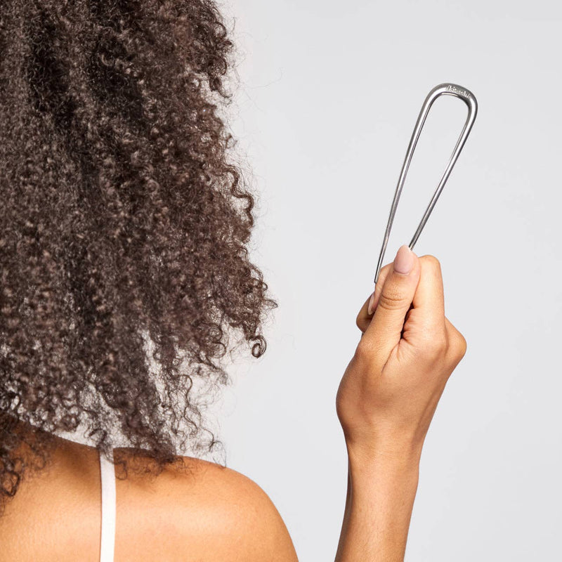 French Silver Hair Pin