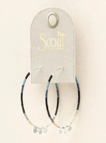 Black Chromacolor Hoops
